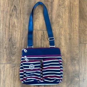 Baggallini Striped Crossbody